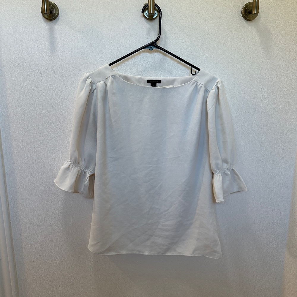 Ann Taylor White Top
